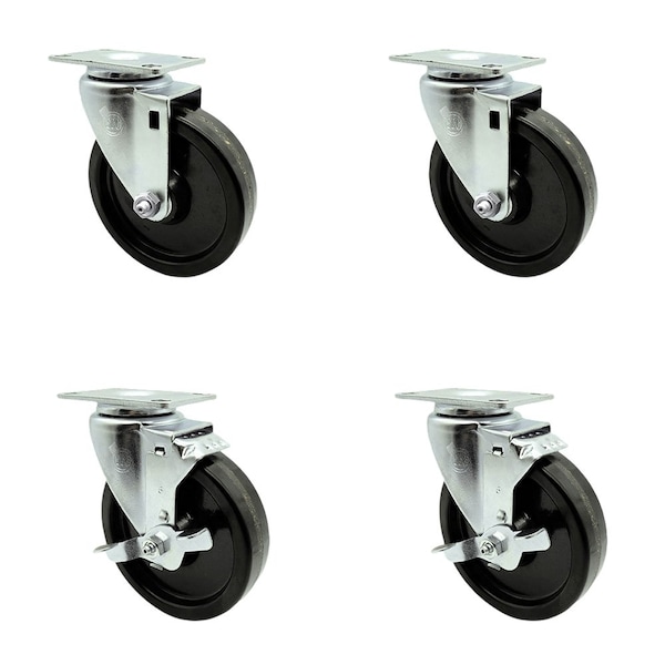 541CASTER Main Street Caster SetMain Street Floor Fryers Caster Replacement, 4PK